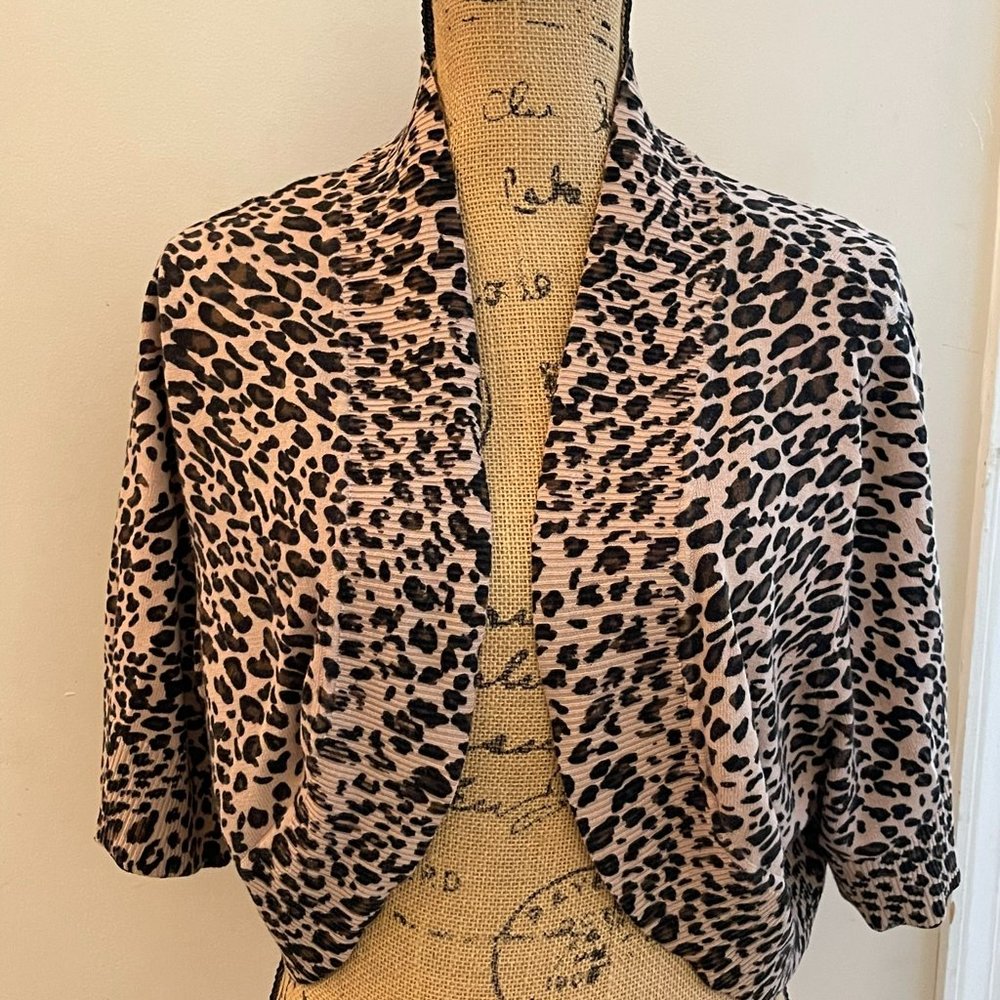 Leopard Print Sweater